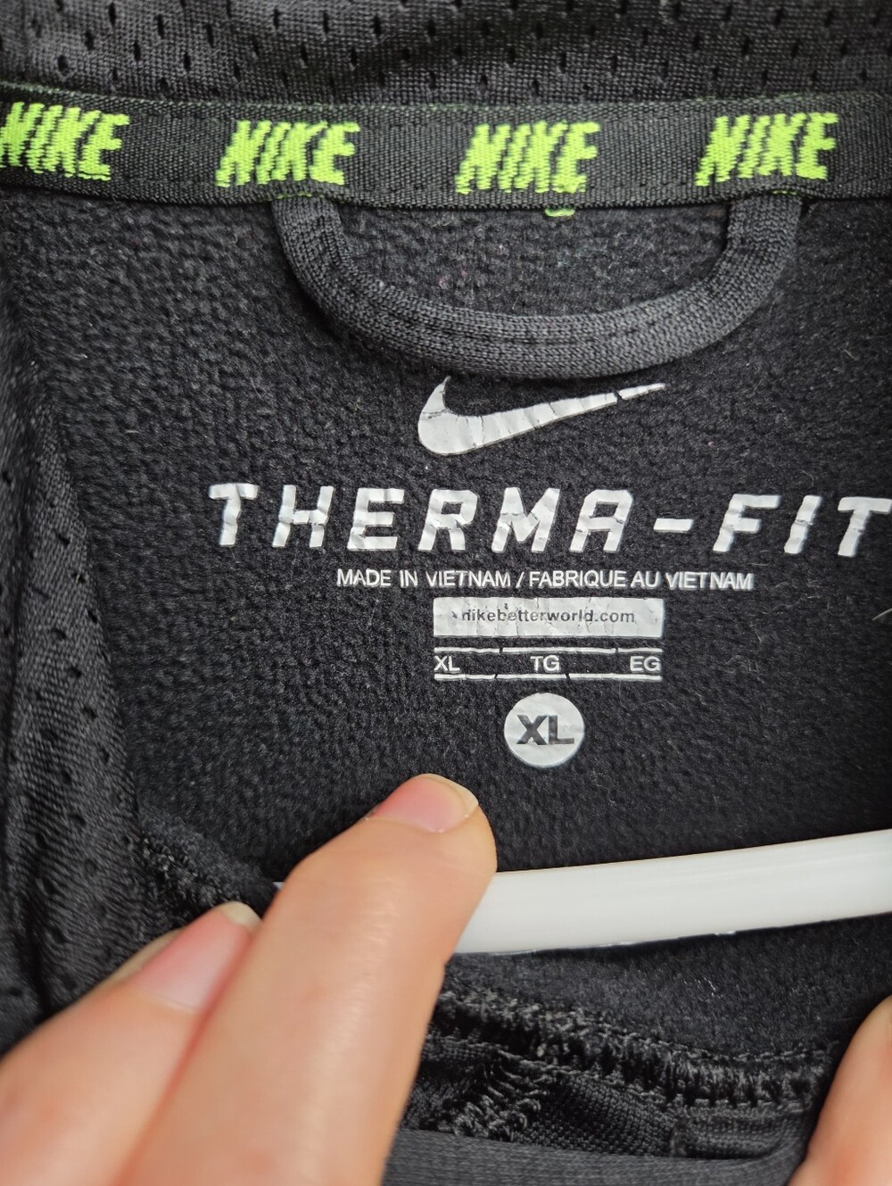 Men's Nike Therma Fit Hooded Pullover Sz XL - Picture 6 of 9